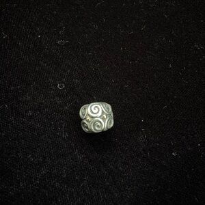 Silver Charm with Hinged Design